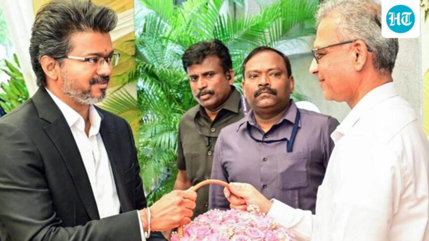tamil-nadu-cm-vijay-arrives-in-delhi;-he-is-likely-to-attend-the-niti-aayog-meeting-tomorrow