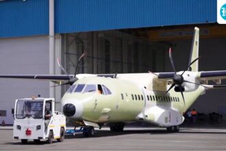 the-first-‘made-in-india’-airbus-c-295-completes-its-maiden-test-flight-from-vadodara