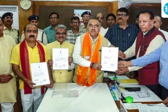 the-supreme-court-hears-the-unopposed-election-of-the-bjp’s-third-rajya-sabha-party-in-madhya-pradesh