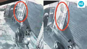 a-‘mystery’-woman-was-captured-on-cctv-entering-the-building-before-the-fire-in-tughlaqabad,-delhi