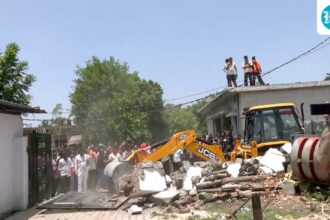 communal-uproar-in-dehradun-after-bjp-worker-killed,-house-of-alleged-accused-demolished-with-bulldozers