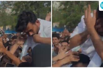cjp-founder-abhijit-debaki-was-slapped-and-beaten-several-times-before-addressing-the-crowd-in-jaipur-video