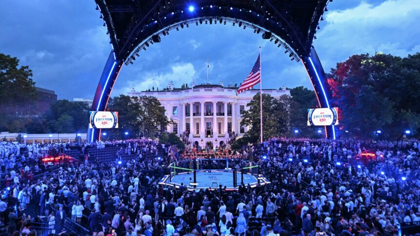 what-you-didnt-see-on-tv-inside-the-ufc-thunderdome-on-the-white-house-lawn | GIBN what-you-didn’t-see-on-tv:-inside-the-ufc-thunderdome-on-the-white-house-lawn