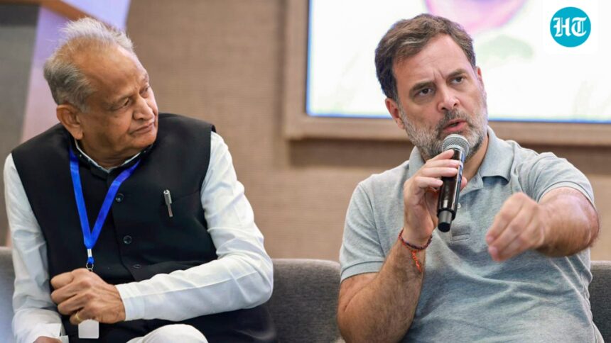 gehlot-says-indira-gandhi-would-have-banned-bjp-if-she-were-alive-today,-calls-on-rahul-to-lead-india-alliance
