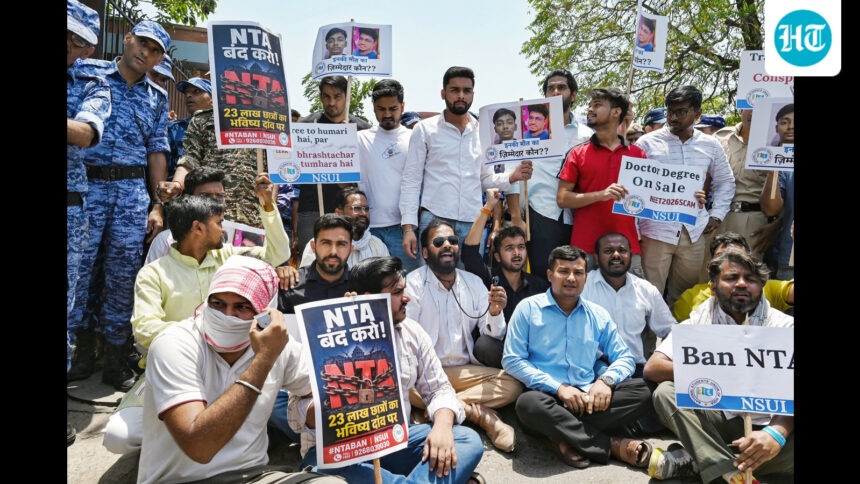 a-parliamentary-committee-raises-flags-regarding-examination-violations.-it-seeks-a-time-bound-nta-reform-plan