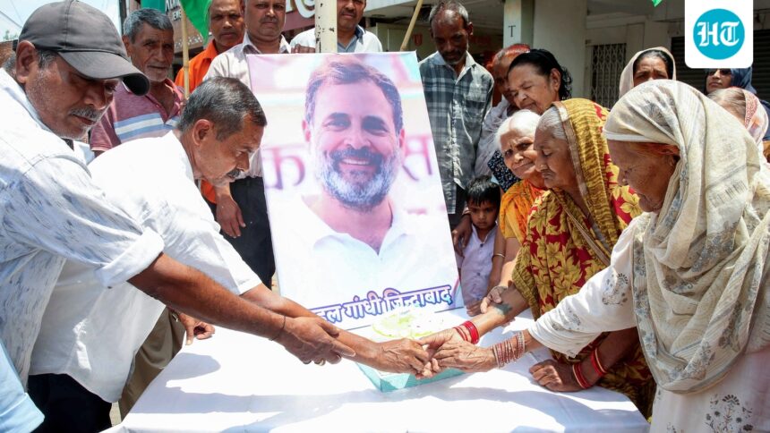 greetings-dugdhabhishek-cake-cutting-congress-workers-celebrate-rahul-gandhis-birthday | GIBN greetings,-‘dugdhabhishek’,-cake-cutting:-congress-workers-celebrate-rahul-gandhi’s-birthday