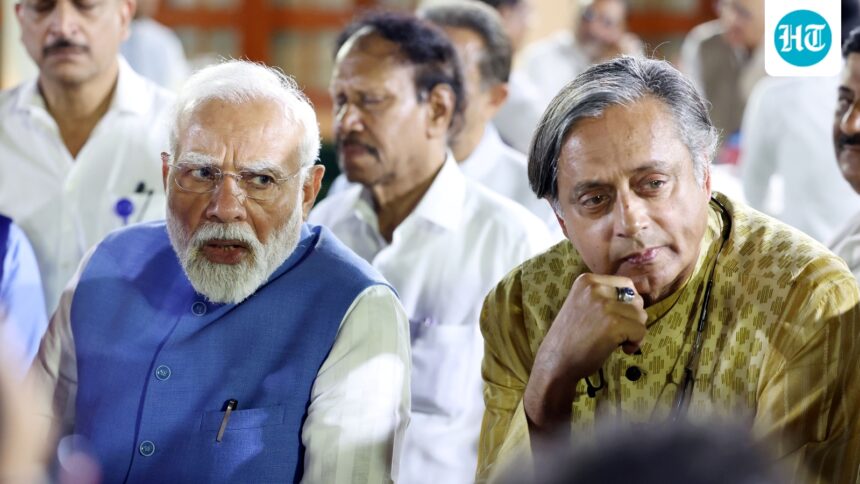 shashi-tharoor-supports-modi-in-dealing-with-trump,-and-the-bjp-mocks-rahul-gandhi:-“i-hope-he-does-not-fire-him”