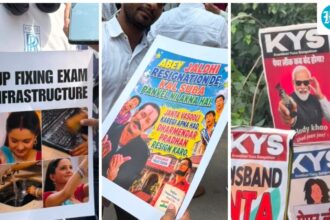 #melodi-moment,-‘panvel-nikalna-hai’:-meme-filled-posters-in-spotlight-at-cjp-protest-in-delhi