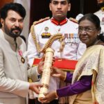 prime-minister-modi-meets-mammootty-and-his-family-after-the-padma-awards-ceremony