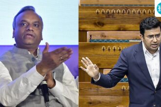 ‘give-a-white-paper-on-acche-din’:-priyank-karg-responds-to-tejasvi-suriya-on-bengaluru-road