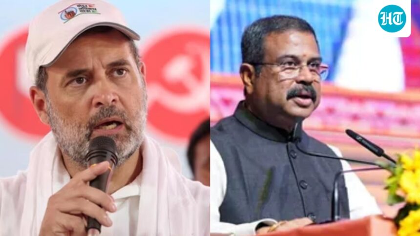 rahul-gandhi-supports-rjd?-congressman-criticizes-pradhan’s-remarks-on-‘team-b-terrorists’.