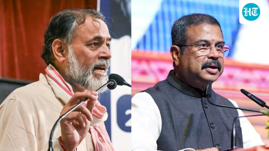 ‘the-ugly-truth-was-never-hidden’:-yogendra-yadav-opposes-pradhan,-says-emergency-was-already-in-textbooks