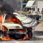 man-charred-to-death-in-car-explosion-on-karnataka-highway,-‘kidnapped’-woman-survives