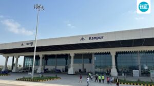 a-coach-crashed-and-the-flight-was-grounded-after-a-trainee-pilot-was-injured-at-kanpur-airport-in-up
