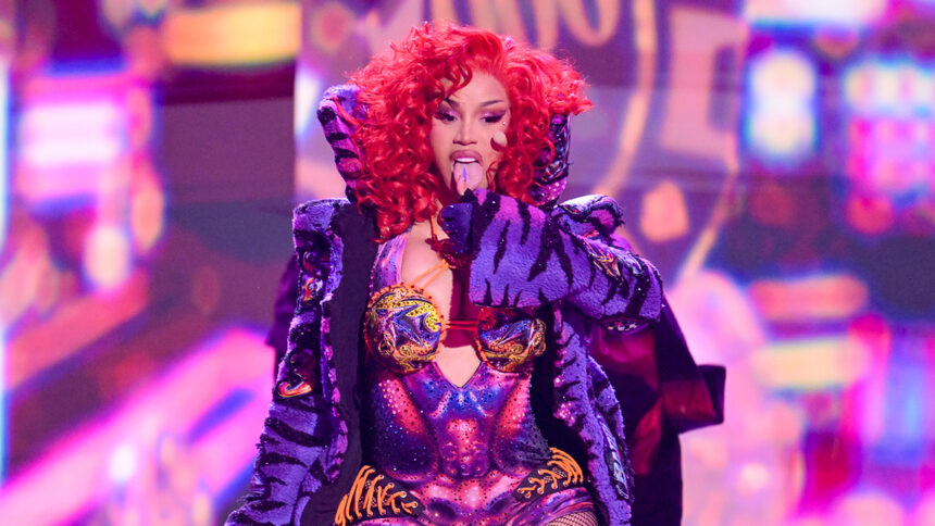 cardi-b-delivers-a-fiery-performance-of-songs-from-“am-i-the-drama?”-the-album-was-featured-at-the-bet-awards