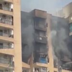 a-fire-broke-out-in-a-noida-building,-causing-no-casualties