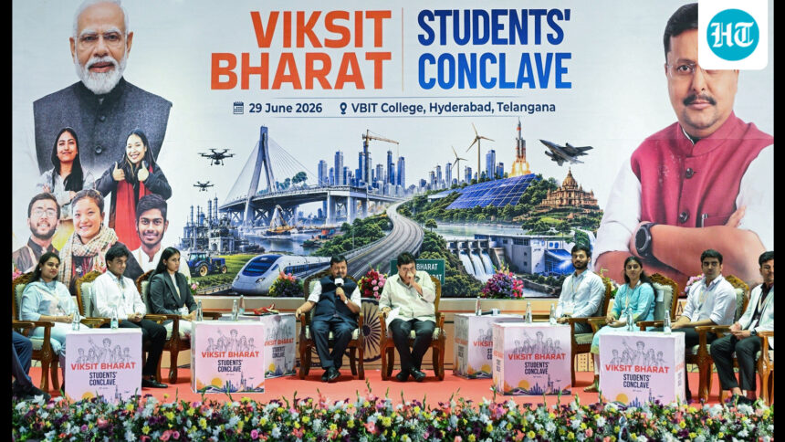 join-politics-for-service,-not-for-ambition:-bjp-president-nitin-nabin-tells-students