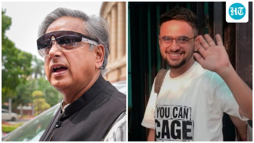 ‘proven-in-court’:-tharoor-says-omar-khalid,-who-spent-six-years-in-prison-without-trial-as-a-‘travesty-of-justice’,-participates-in-his-interview