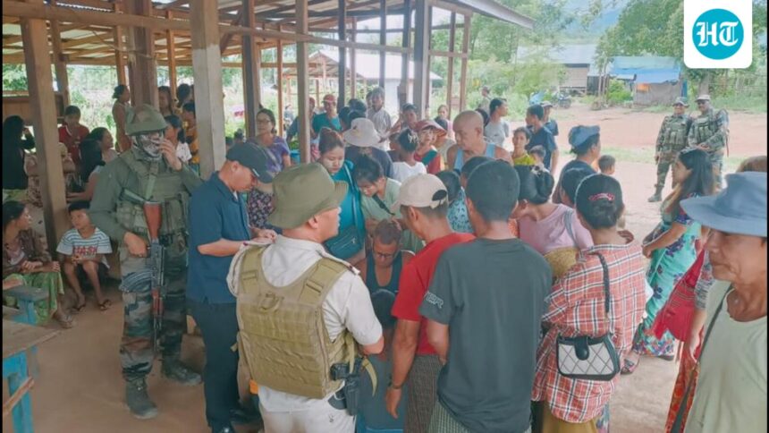 manipur-biometric-registration-of-500-displaced-myanmar-citizens-has-been-completed | GIBN manipur:-biometric-registration-of-500-displaced-myanmar-citizens-has-been-completed