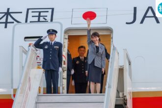 japanese-prime-minister-arrives-in-delhi;-“i-am-delighted-to-host-you-on-your-maiden-visit-to-india,”-says-prime-minister-modi.