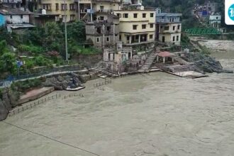 alert-systems-to-be-activated-as-water-level-approaches-warning-mark-amid-heavy-rains-in-rudraprayag-in-uttarakhand