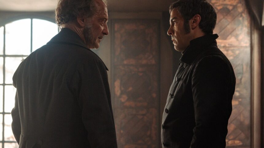 vincent-lyndon-and-tahar-rahim-storm-the-barricades-sans-singing-at-the-les-miserables-trailer | GIBN vincent-lyndon-and-tahar-rahim-storm-the-barricades-(sans-singing!)-at-the-‘les-miserables’-trailer