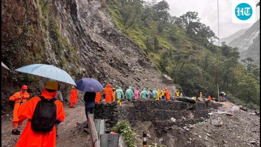 heavy-rains-and-landslides-have-put-uttarakhand-authorities-on-high-alert,-and-pilgrimage-routes-have-been-affected.