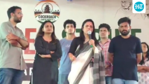 mahua-moitra-joins-cjp-protest,-mocks-dharmendra-pradhan:-‘don’t-celebrate-a-birthday-with-the-blood-of-children’
