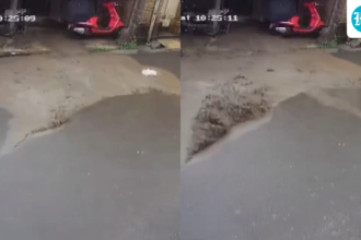 pipeline-test-leads-to-water-bursting-on-new-road-in-pune-as-rain-lashes-city-|-he-watches