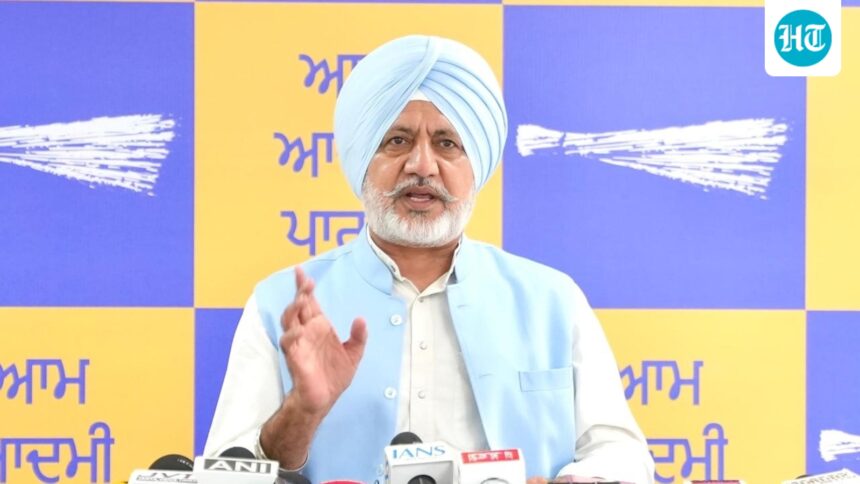 aap-accuses-congress,-bjp-and-akali-dal-of-collaborating-against-bhagwant-mann
