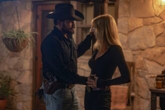 ‘dutton-ranch’-duo-kelly-reilly-and-cole-hauser-talk-season-2-after-cliffhanger-finale,-new-showrunner-and-taylor-sheridan