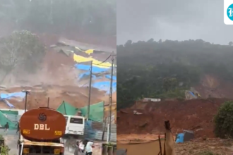 landslide-hits-wayanad-tunnel-project-in-kerala,-many-feared-trapped;-rescue-operation-on