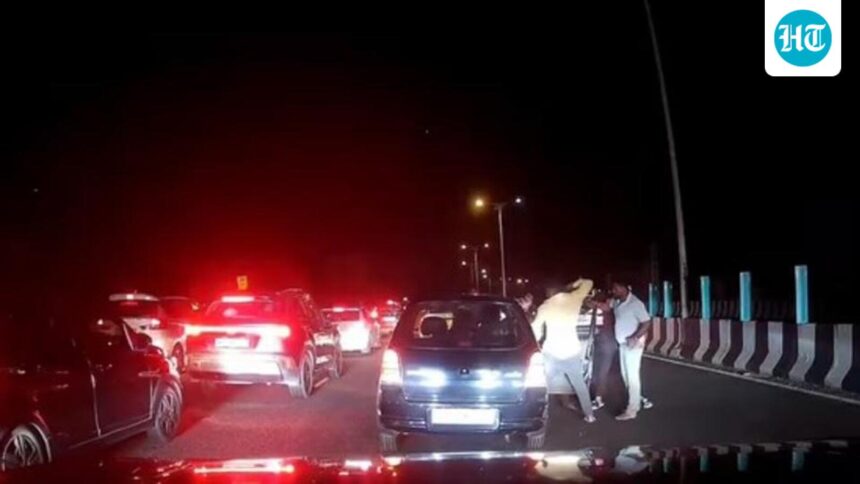 viral-video-leads-to-3-arrests-in-bengaluru-mysuru-expressway-rage-case