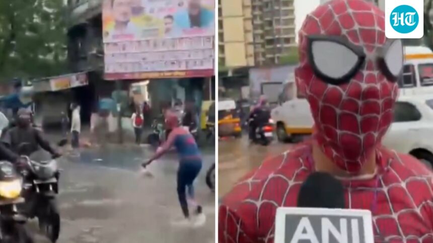 bhiwandi’s-‘spider-man’-uses-his-‘power’-to-responsibly-help-passengers-cross-flooded-streets