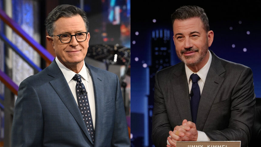 colbert-and-kimmel-got-their-2026-emmy-nominations-the-hard-way