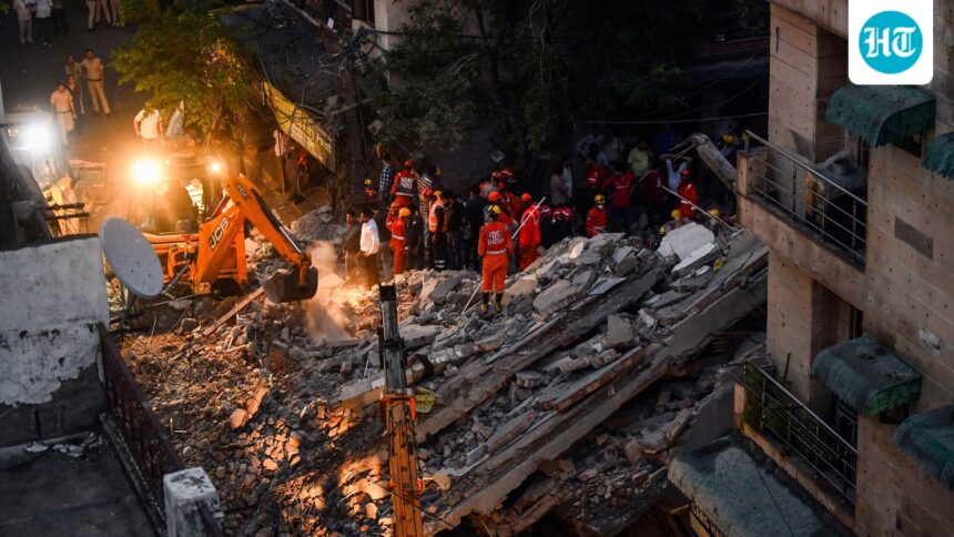 ‘i-was-barely-3-meters-away’:-man-recalls-the-moment-a-building-collapsed-in-delhi’s-rohini