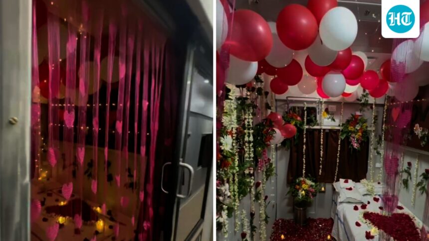 ‘suhagrat-express’-video-deleted:-bedroom-style-decor-has-been-reserved-for-the-first-air-conditioned-coupe