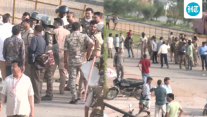 12-hour-highway-closure,-stone-pelting:-massive-protest-by-supporters-of-bjp-leader-narottam-mishra-on-poll-ticket