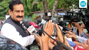 narottam-mishra’s-supporters-clashed-with-police-over-rejection-of-bjp-ticket-in-datia
