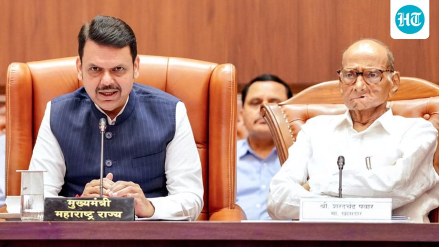 maharashtra-cm-fadnavis-meets-ncp-faction-leaders-raises-new-buzz-over-their-merger | GIBN maharashtra-cm-fadnavis-meets-ncp-faction-leaders,-raises-new-buzz-over-their-merger