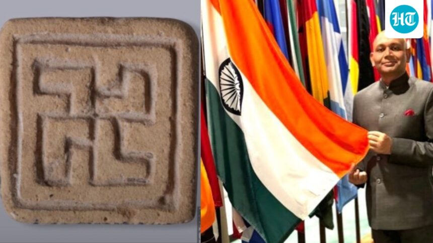 swastika-links-india-and-azerbaijan-indian-diplomat-invokes-ancient-symbol-amid-tense-relations | GIBN ‘swastika-links-india-and-azerbaijan’:-indian-diplomat-invokes-ancient-symbol-amid-tense-relations