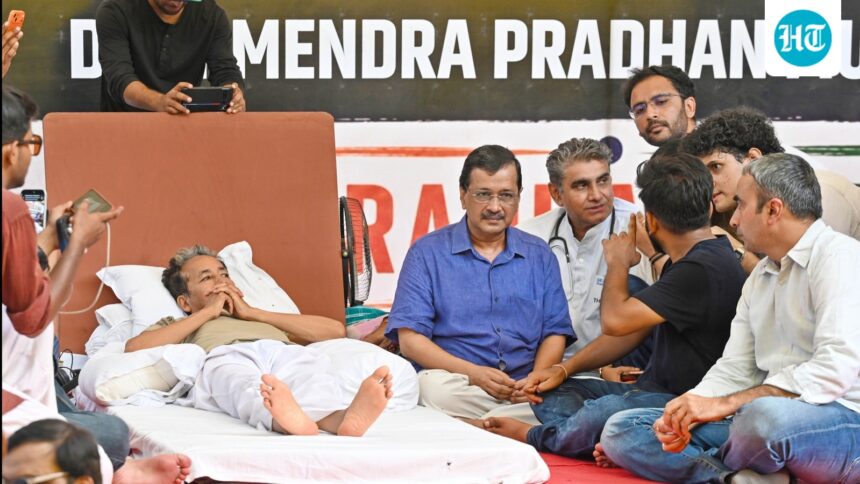 dharmendra-pradhan-replaced-by-sonam-wangchuk-kejriwals-grand-pitch-at-jantar-mantar | GIBN dharmendra-pradhan-replaced-by-sonam-wangchuk:-kejriwal’s-grand-pitch-at-jantar-mantar