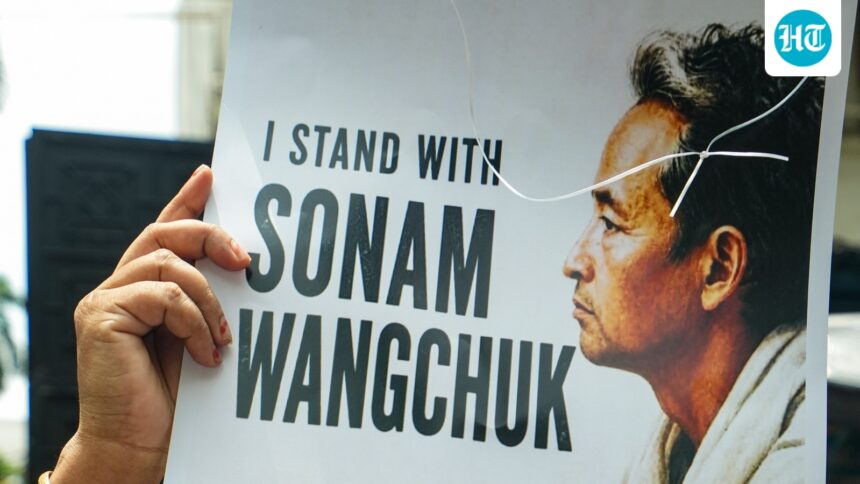 two-have-been-detained-for-painting-a-mural-of-sonam-wangchuk-on-a-public-wall-in-guwahati | GIBN two-have-been-detained-for-painting-a-mural-of-sonam-wangchuk-on-a-public-wall-in-guwahati