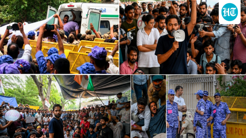sonam-wangchuk-hospitalised-live:-woman-hurls-ink-at-cjp-founder-dipke;-he-remains-unfazed,-says-‘blue-is-my-colour’