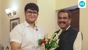 amidst-fiery-demands-for-his-resignation-over-neet-leak,-education-minister-pradhan-meets-with-topper.-what-did-he-say?