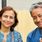 who-is-gitanjali-j-angmo,-sonam-wangchuk’s-wife-who-is-set-to-lead-the-cjp-parliamentary-march-today