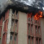 a-fire-broke-out-in-a-12-storey-government-building-in-lucknow.-operations-are-ongoing
