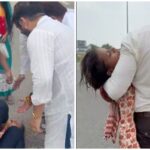 chirag-paswan-stops-the-convoy-and-takes-an-injured-woman-to-the-hospital-in-punjab-|-video