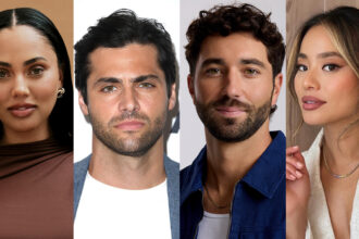 ayesha-curry,-matthew-daddario,-joey-graziadei-and-jamie-chung-star-in-roku’s-holiday-rom-coms