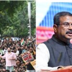 dharmendra-pradhan’s-first-reaction-to-rjd-protest:-‘rahul-gandhi-is-using-students-as-political-tools’